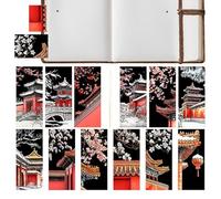 Scratch Bookmarks, Christmas Scratch Note, 6.14x2.76x0.2 Inches, Bookmarks Craft Kit, Creative Paper Art Set for Students, Fun Party Bag Fillers and Holiday Gift