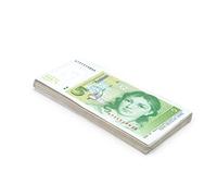 Scratch Cash 100 x DM 5 Marcas de dinero para jugar (tamaño real)