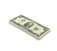 Scratch Cash Dólares - 100 x $ 2 Dollars (tamaño real), dinero para jugar, Props Money