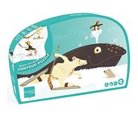 SCRATCH Contour Puzzle/Whale Puzzle