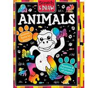 Scratch & Draw Animals - Scratch Art Activity Book (Scratch and Draw)