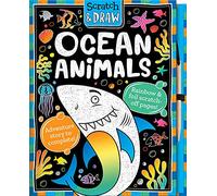 Scratch & Draw Ocean Animals - Scratch Art Activity Book (Scratch and Draw)