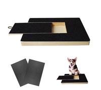 Scratch Pad For Dogs | Funny Cuttable Adhesive | Dog Nail Scratch Board Pet Supplies | For Puppy Small Medium Large Breed Play Stimulation Boredom Indoor Outdoor Home