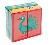 Scratch Puzzle: Puzzle Farm 4 Blocks 12x12x6cm, in Cardboard, in Box, 18m+