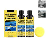 Scratch Remover, Car Scratch Remover Kit, Quick Fix Removal Paste for Deep Scratches, Repair Fine Scratches, Oxidation and Stains, And Restore the gloss of Car Paint (2PC)