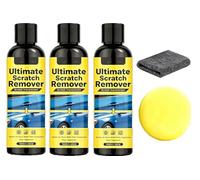 Scratch Remover,Nano Scratch Remover,Eliminate All Car Scratches in 60 Seconds,Quick Fix Removal Paste for Deep Scratches,Long-Lasting Protection,All Paint Colors Polishing Kit (3Pcs)