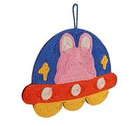 Scratcher de Gato, Sisal Gato Rastreando Rastreadores de Pared para de de Rayador de Pared de la de la de la del Piso del con Cordón para la de la Puerta del Piso (Astronave)