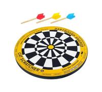 Scratcher Wall Cat Scratcher - Dartboard Design Scratch Pad Adhesive Mounted Cat Scratcher | Interactive Pet Toy for Protecting Furniture, Enrichment, Health Support or Floor Ceiling