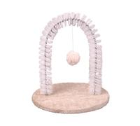 Scratchers de gato - 35x30x35cm Cat Face Scratcher Arch Groomer Scratching Massager Board | Shedding Hair Remover Rubbing Post Grooming Pad for Cats Head Masaje Home Living Room Use