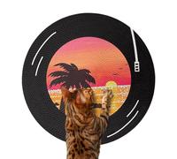 Scratchers Rotatable Furniture, Protection Scratch Pad, with Wall Mounted Support System, Sisal Scratching Design, Indoor Enrichment Wall Art, Saving Pet Activity Toy for All Cats Sizes