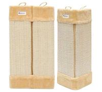 Scratching Board con Esquinas de Peluche Sisal, Scratch Junta para Interior y Exterior