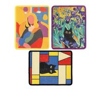 Scratching Pad - Sisal Material 38cm, Scratch Rug, Set de 3 piezas | Pet Mat, Protector de Muebles para Gatito Grinding Claw, Indoor Home, Apartamento, Sala de estar, Dormitorio, Balcony, Decoración