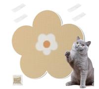 Scratching Pads, Indoor Cats, Scratch Carpet Rug for Cat, Flower Shape Kitten Scratcher for Home Wall, Furniture Protector, Pet Scratching Board for Claw Care and Play