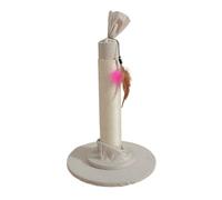 Scratching Post - Cat Scratcher | Cat Scratching Tree | Candy Design Tall Scratcher For Indoor Cats | 53cm/21inches Sturdy Large Scratch Pole with Fabric Covering Base For Kitten & Adult Cats