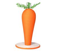 Scratching Posts - Cat Toys | Sisal Post with Carrot Shape Design, Pet Furniture with Indoor Outdoor Use, Play Stand for Kittens and Cats, Home Living Room Scratcher for Training and Entertainment