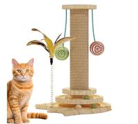 Scratching Tree for Gats - Gran Post Raspado para Gatos | Tilt - Centro de empleo recargable a prueba de financiación del movimiento para el gatito interior Play Fun at Scra