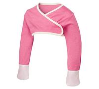 ScratchSleeves Manoplas para rascar para niños con picazón, cruzados, Rosa, 3-4 years (wingspan 39-41.5 inches)
