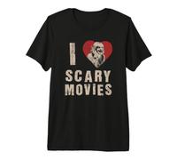 Scream I Heart Scary Movies Vintage Horror Movie Camiseta Premium