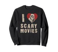 Scream I Heart Scary Movies Vintage Horror Movie Sudadera