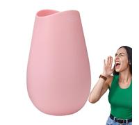 Scream Jar Silenciador de voz, silenciador de voz, jarrón gritando manejo de la ira, silenciador portátil insonoro para cantante, alivio del estrés para calentar la voz al aire libre