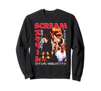 Scream Kanji Poster Collage Vintage 90's Horror Movie Sudadera
