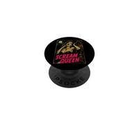 Scream Queen Humor Oscuro Goth Glam Mujeres no-muertas Zombi Alt PopSockets PopGrip Adhesivo
