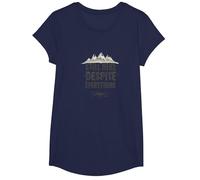 Scream Queen: Los horrores persisten, Pero yo también Camiseta, Niñas, Azul Marino, XS