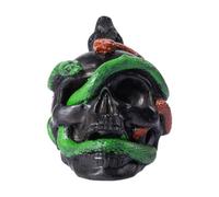 Scream Whistle, Death Whistle, Skull Snake Prop, Terrifying Sound for Haunted House Effects, Clay Halloween Accessory for Costumes, Partes Loud Horror Prank Tool