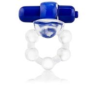 Screaming Anillo Vibrador, Color Azul - 1 Anillo