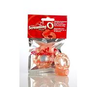 Screaming Anillo Vibrador, Color Rosa - 1 Anillo