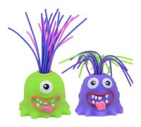 Screaming Monster Toys 2PCS Tirando del Cabello Alivio del Estrés 6 Sonidos Juguetes de Grito para Adultos Niños Lindos Dibujos Animados Divertido Juguete de Grito Alivio Estrés Juguete Monstruo