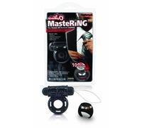 Screaming O Anillo Vibrador c/Mando, Color Negro - 1 Anillo
