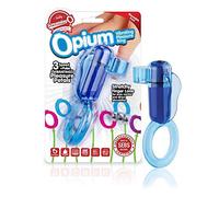 Screaming O Anillo Vibrador, Color Azul - 1 Anillo