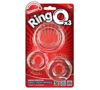Screaming O Kit Anillos Erectores, Color Transparente - 1 Kit Anillos