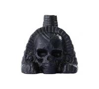 Screaming skull head, funny skull toy Fantasy toy with strange horror sound, realistic human skull, home table decoration for Christmas 2