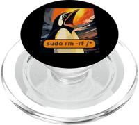 Screaming Tux Linux sudo RM -RF/PopSockets PopGrip para MagSafe