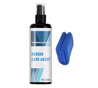 Screen Cleaner 100ml - Long Lasting Anti Fog Lens Spray | TV Monitor Phone Computer Laptop Camera Electronic Glasses Cleaning Solution For Home Office Car Travel Devices with Streak Free Shine