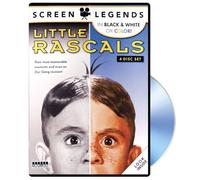 Screen Legends: Little Rascals in Black and White and Color (4 Disc DVD Set)