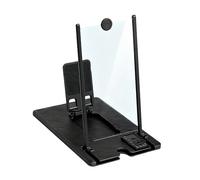 Screen Magnifier - Folding Stand with Wireless Remote | Screen Magnifier for cell Phone, 3D HD Mobile Phone Magnifiers Projector Screens for Movie TV Game Video Entertainment Viewing