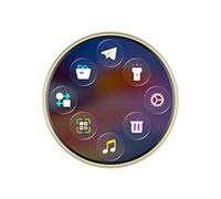 Screen Photo Badge - Mini Digital Media Tag, Animated Display with Cycling, Portable Clip On Device, Interactive Visual Accessory, Fan Gear for Presenting Photos Clips And Creative Identity Displays