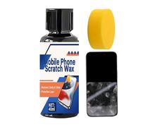 Screen Scrape Remover, Glass Shine Cream, Device Repair Solution, Scratch Fix Compound, Fast Restore Formula Watch Phone Laptop Tablet Electronics Screen Lens Coating Care Kit 1.57x5.11 pulgadas
