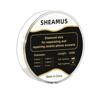 Screen Separation Wire, Lcd Glass Repair Cord, 5x5x1cm/1.97x1.97x0.39 Inches Precision Cutting Tool, Ultra-Thin Saw, 328ft Spool Length, Cellphone Laptop Tablet Use for Home