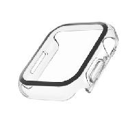Belkin protector de pantalla TemperedCurve para Apple Watch Series 8 con cobertura de borde a borde y borde realzado - Protector de cristal templado, accesorios para Apple Watch - Transparente