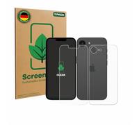 ScreenLeaf 2 Unidades Protector de pantalla para Apple iPhone 17e (Frontal+Trasero) [Protección de Pantalla Sostenible, Clear, Anti-Arañazos]