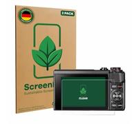 ScreenLeaf 2 Unidades Protector de pantalla para Canon PowerShot G7 X Mark II [Protección de Pantalla Sostenible, Clear, Anti-Arañazos]