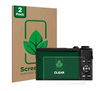 ScreenLeaf 2 Unidades Protector de pantalla para Canon PowerShot G7 X Mark III [Protección de Pantalla Sostenible, Clear, Anti-Arañazos]