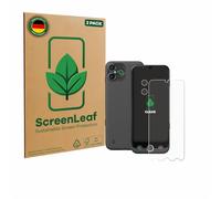 ScreenLeaf (2 Unidades Protector de pantalla para Doro Aurora A30 (Frontal+Cámara) [Protección de Pantalla Sostenible, Clear, Anti-Arañazos]