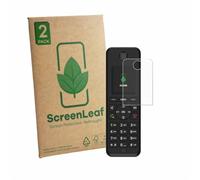 ScreenLeaf 2 Unidades Protector de pantalla para Fritz!Fon M3 [Protección de Pantalla Sostenible, Clear, Anti-Arañazos]