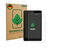 ScreenLeaf 2 Unidades Protector de pantalla para Logicom Tab 80 8" [Protección de Pantalla Sostenible, Clear, Anti-Arañazos]