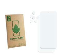 ScreenLeaf 2 Unidades Protector de pantalla para Motorola Moto G17 (Frontal+Cámara) [Protección de Pantalla Sostenible, Clear, Anti-Arañazos]
